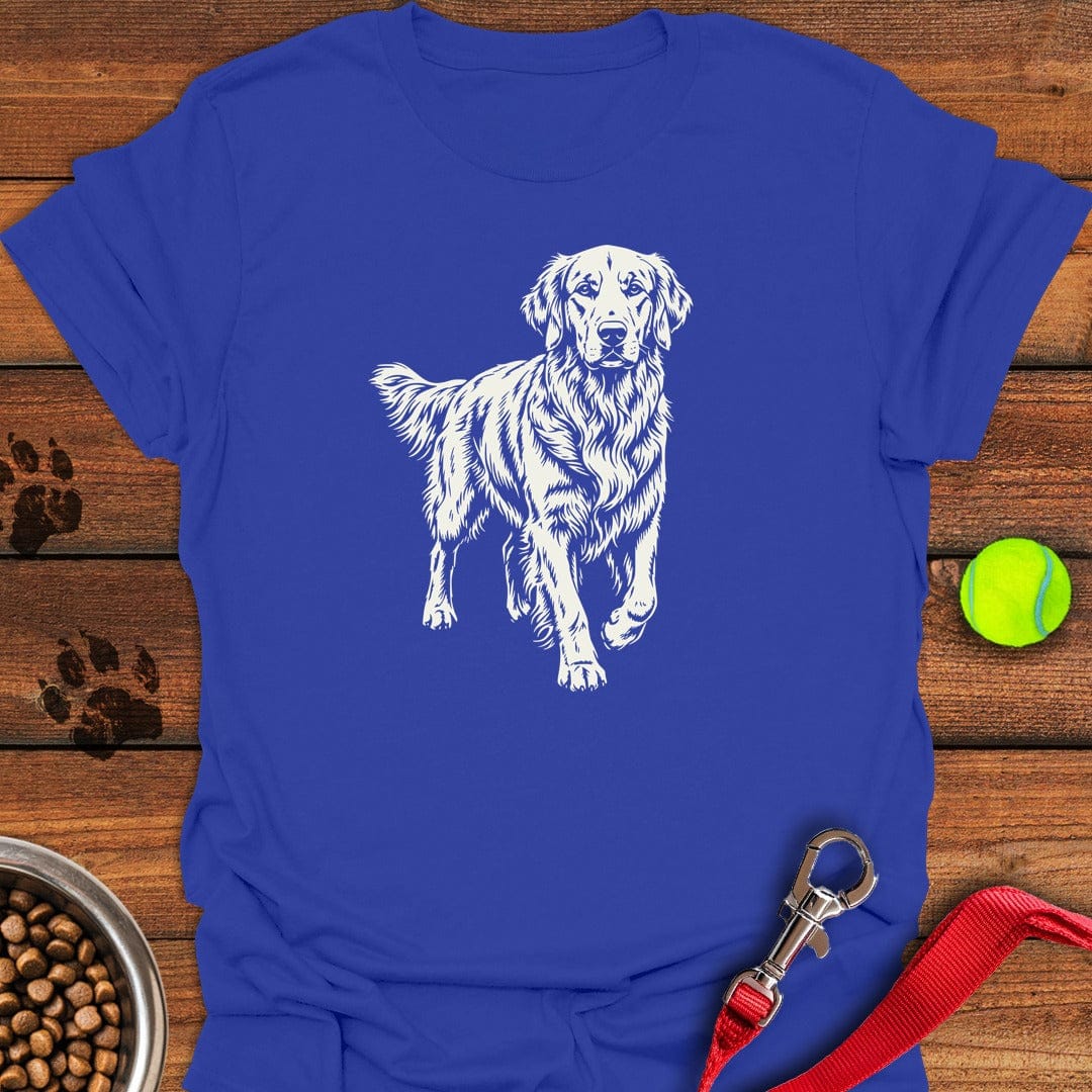 Golden Retriever Graphic Royal