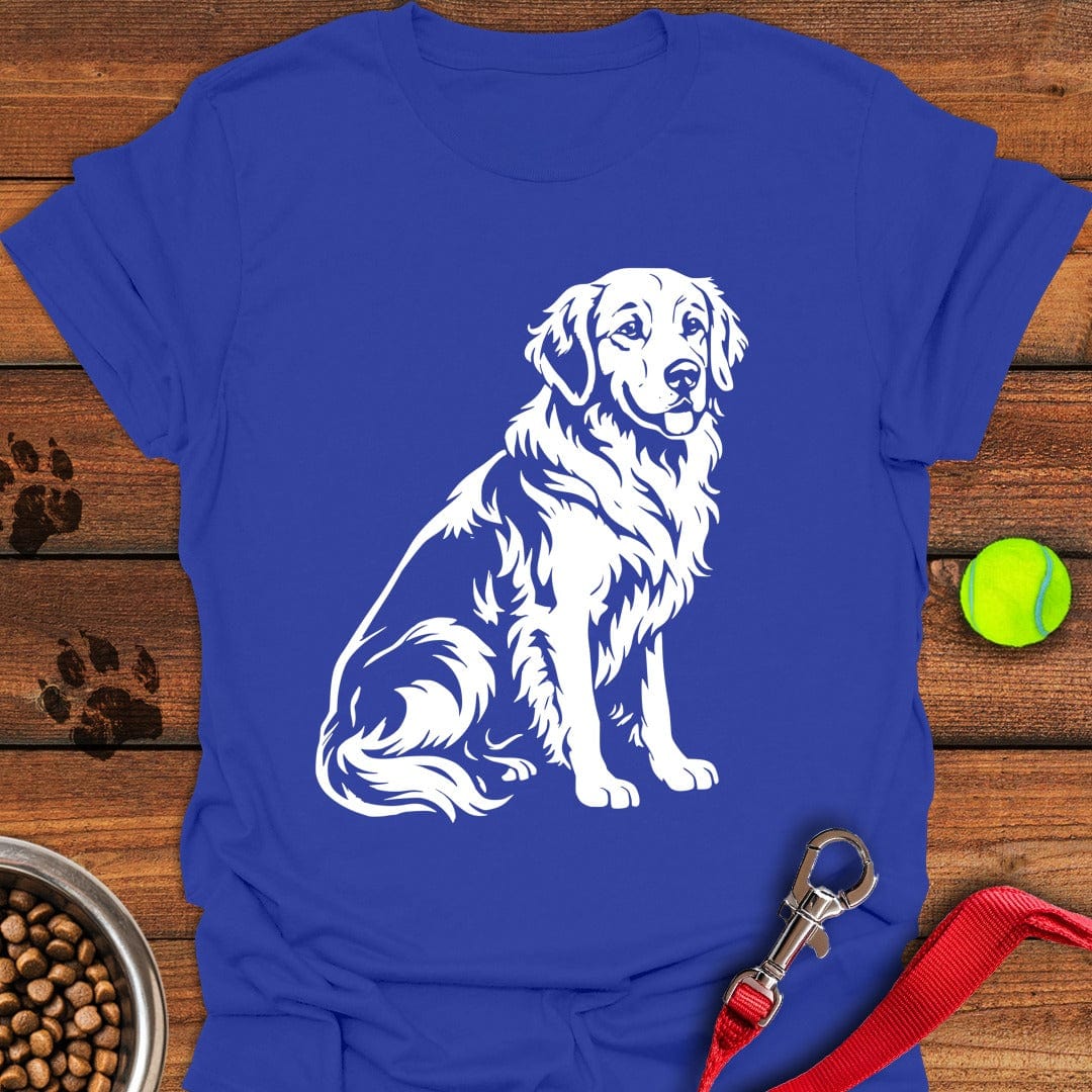 Golden Retriever Graphic T-Shirt Royal