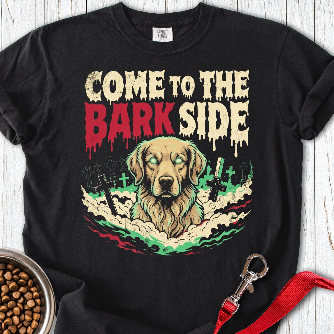 Golden Retriever Halloween Premium Tee Black