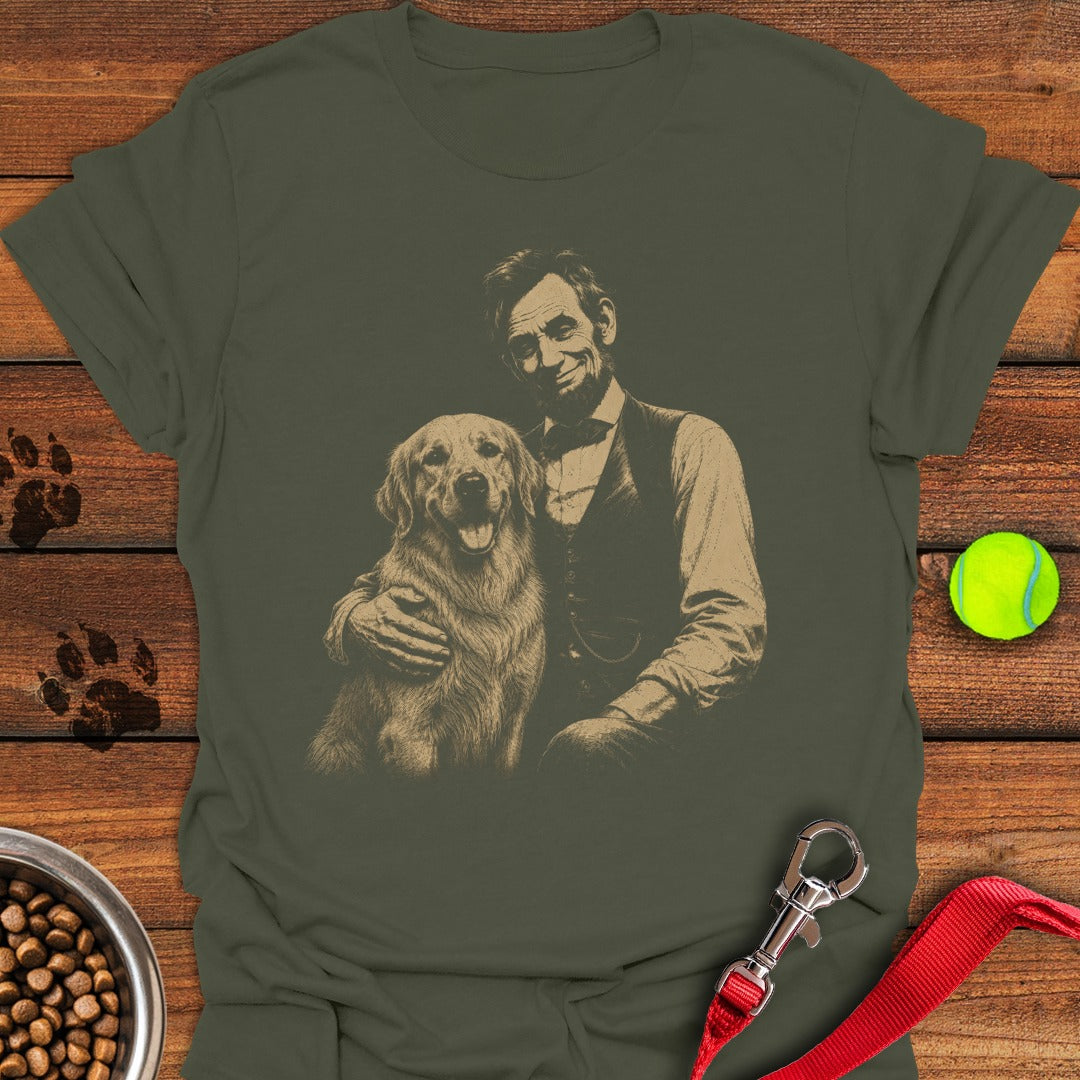 Golden Retriever Lincoln Military Green