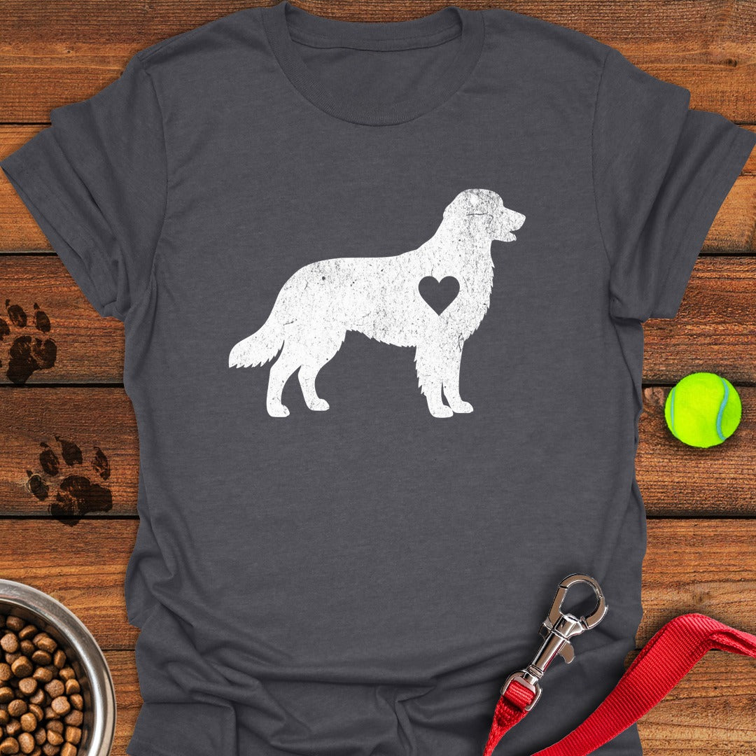 Golden Retriever Love Dark Heather