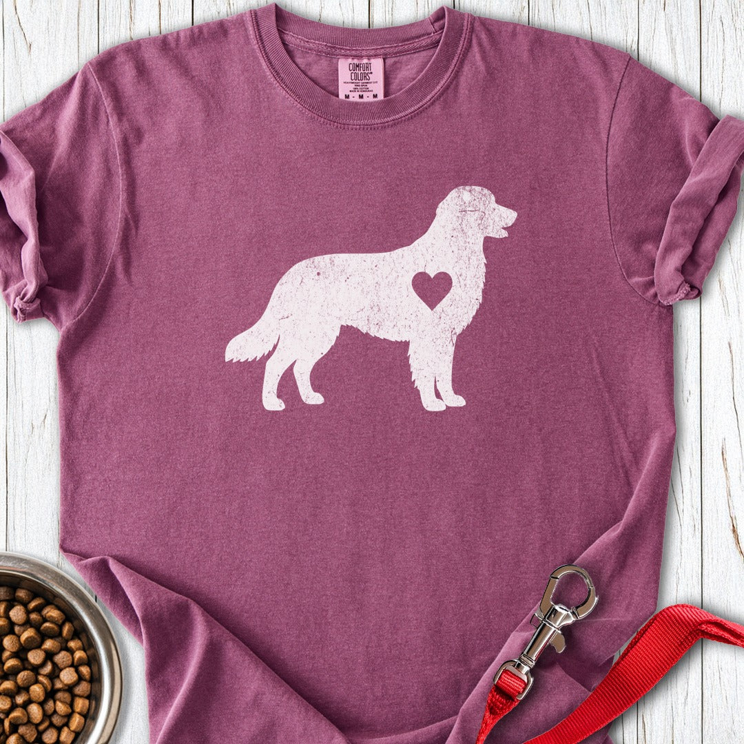 Golden Retriever Love Premium Tee Berry
