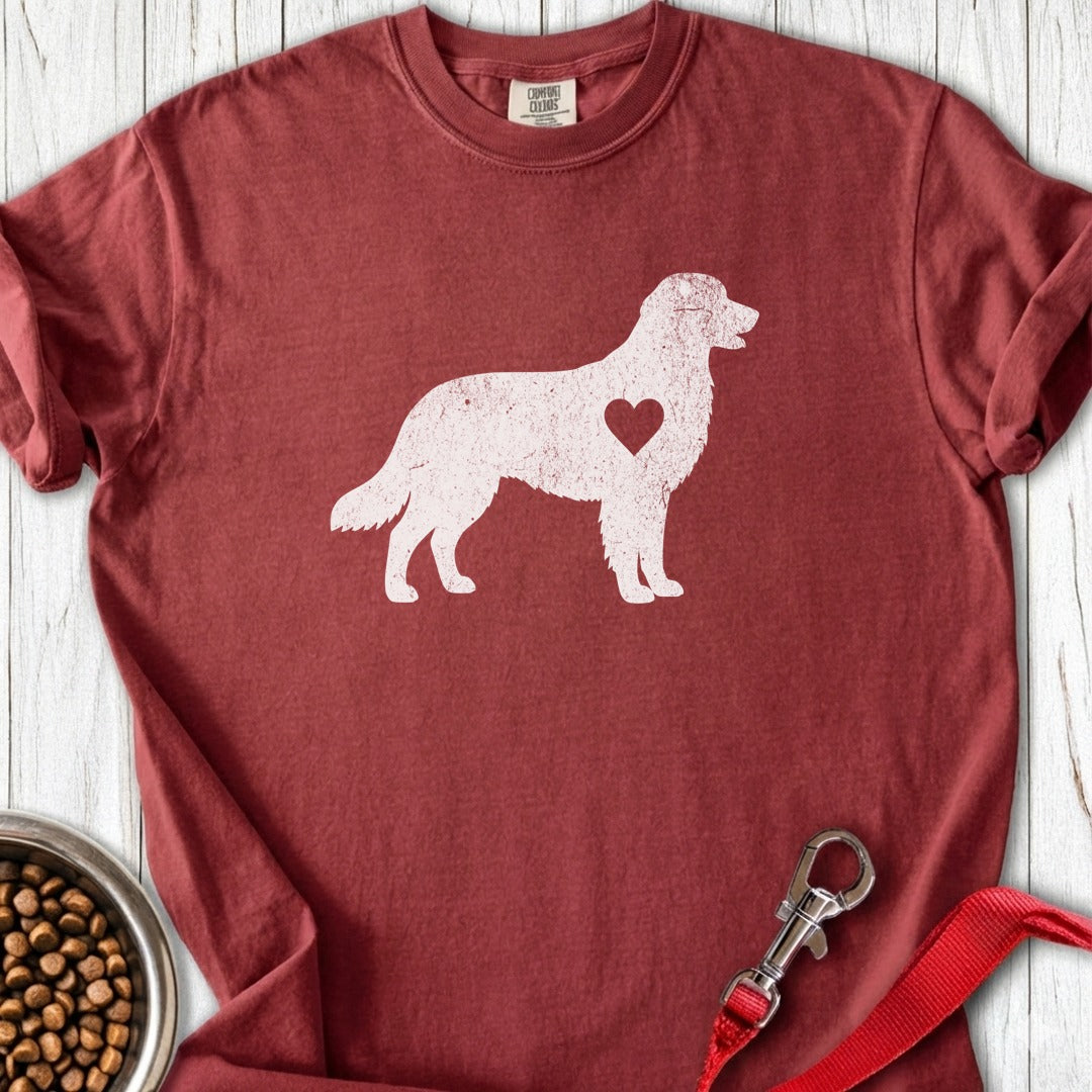 Golden Retriever Love Premium Tee Brick
