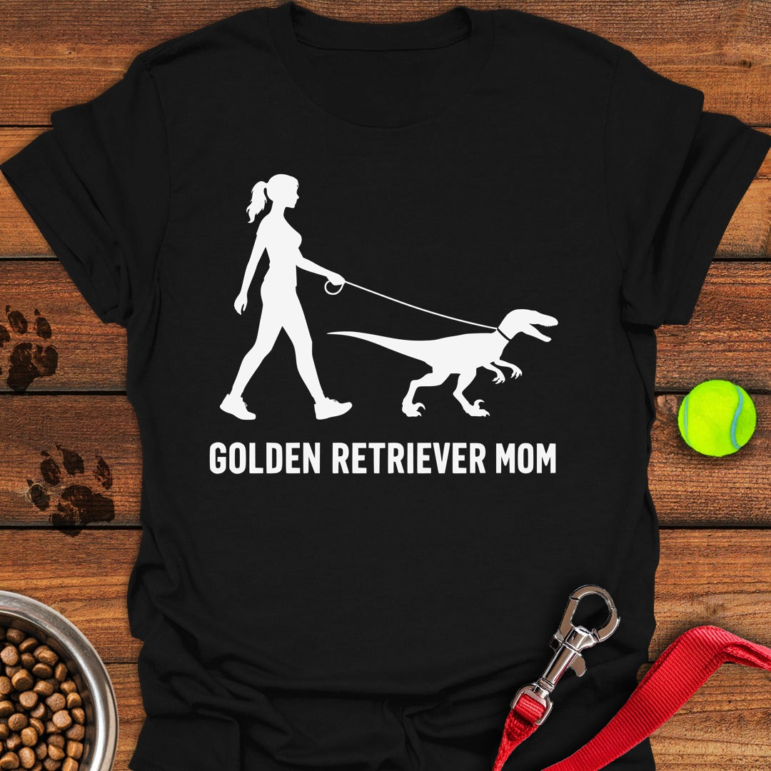 Golden Retriever Mom Black