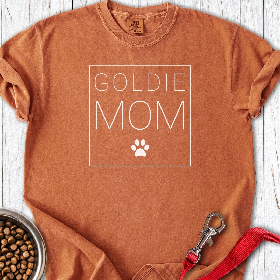 Golden Retriever Mom Premium Tee Yam