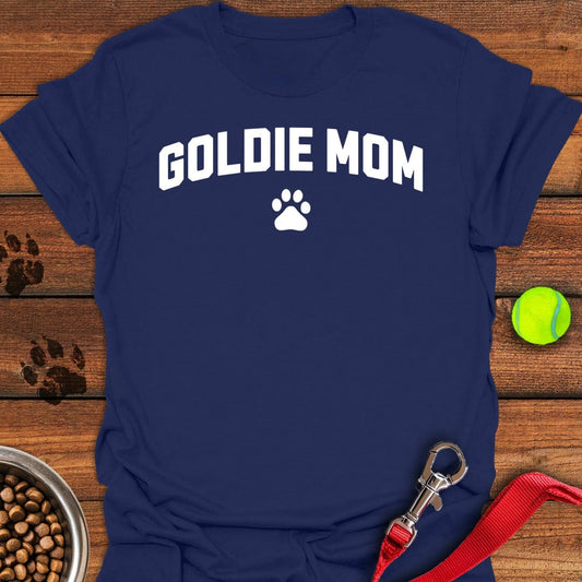 Golden Retriever Mom Navy