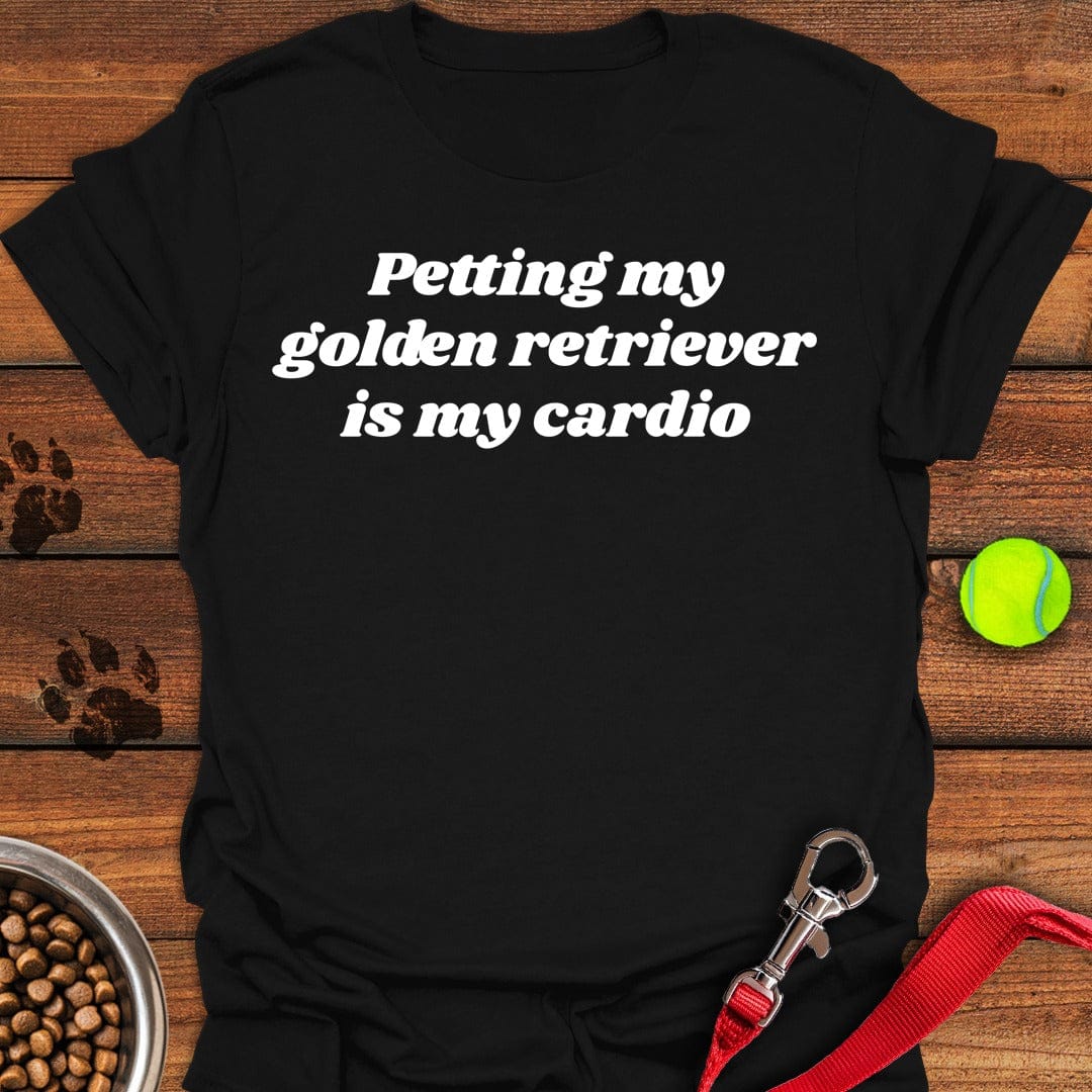 Golden Retriever Petting Black