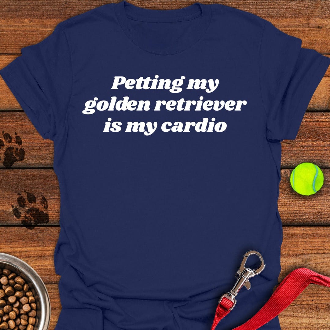 Golden Retriever Petting Navy