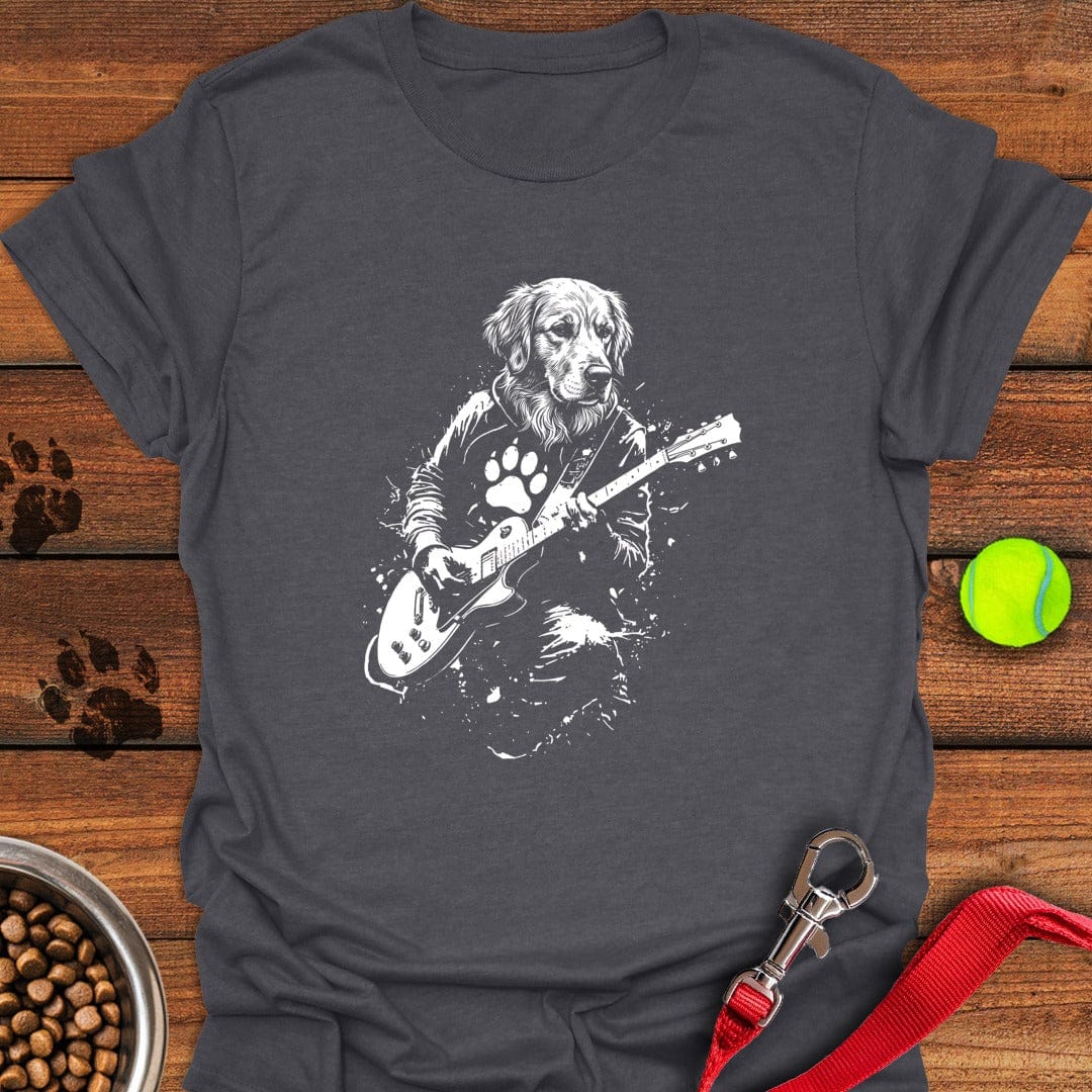 Golden Retriever Rocking Dark Heather