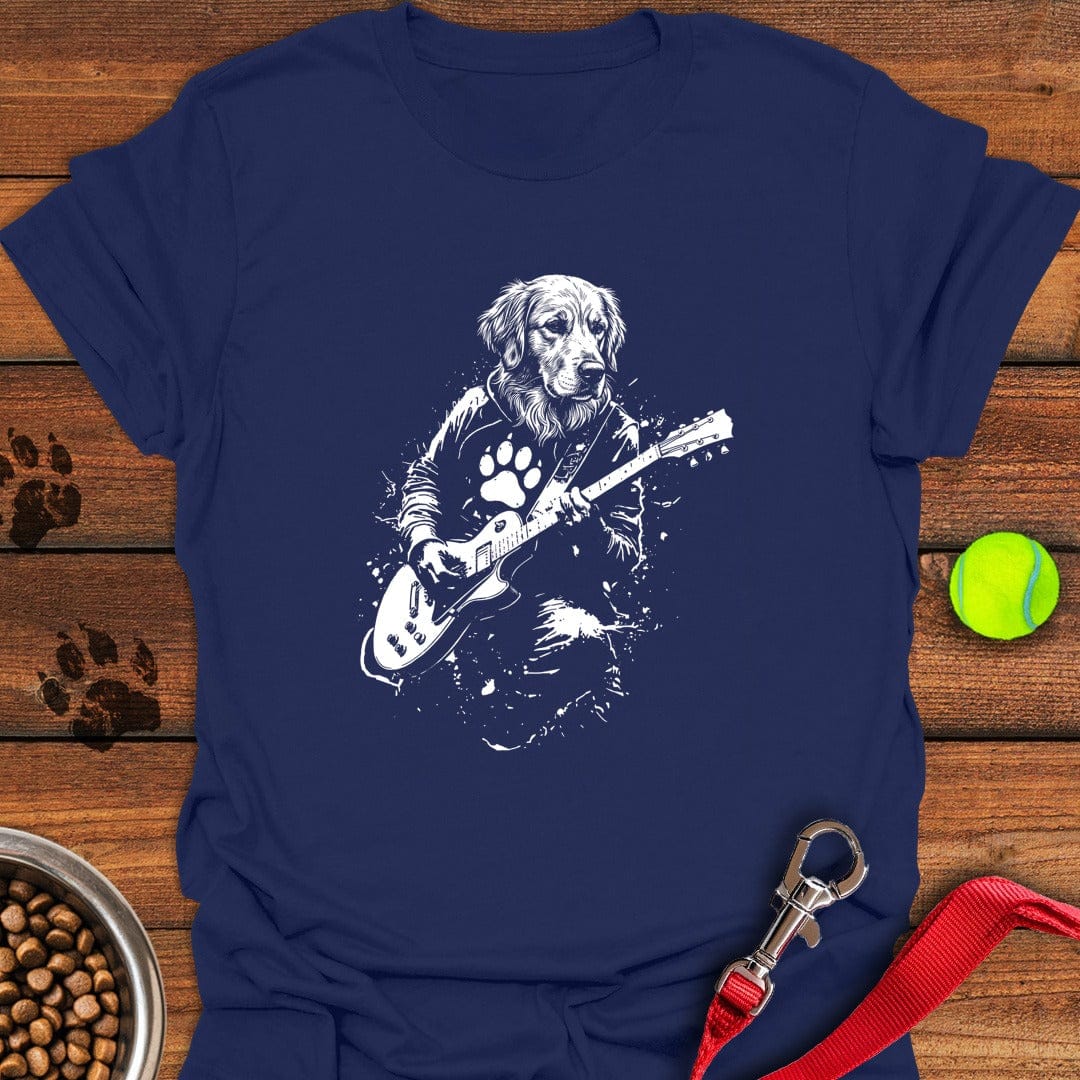 Golden Retriever Rocking Navy