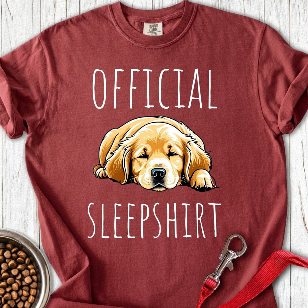Golden Retriever Sleepshirt Premium Tee Brick
