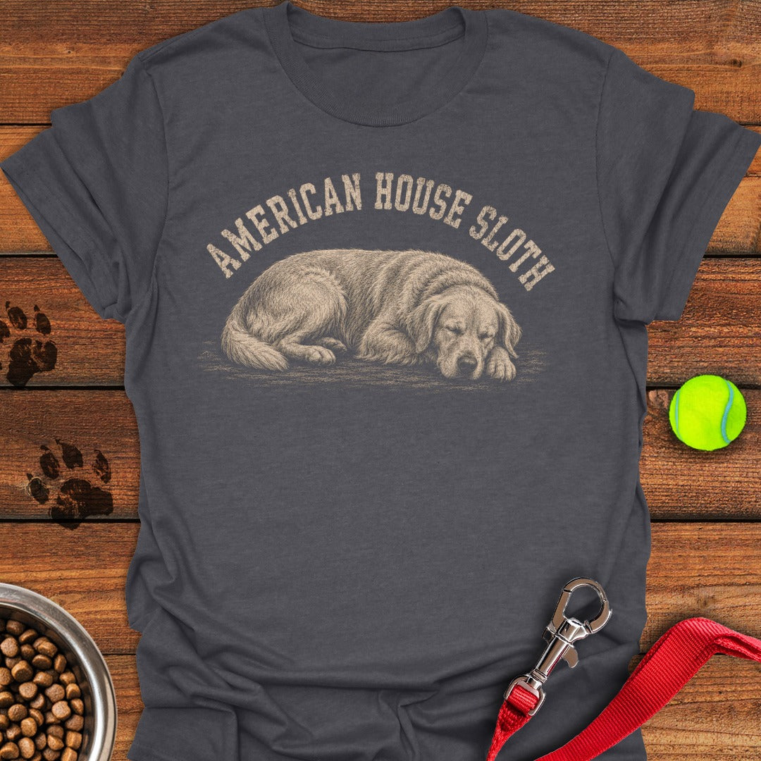 Golden Retriever Sloth Dark Heather