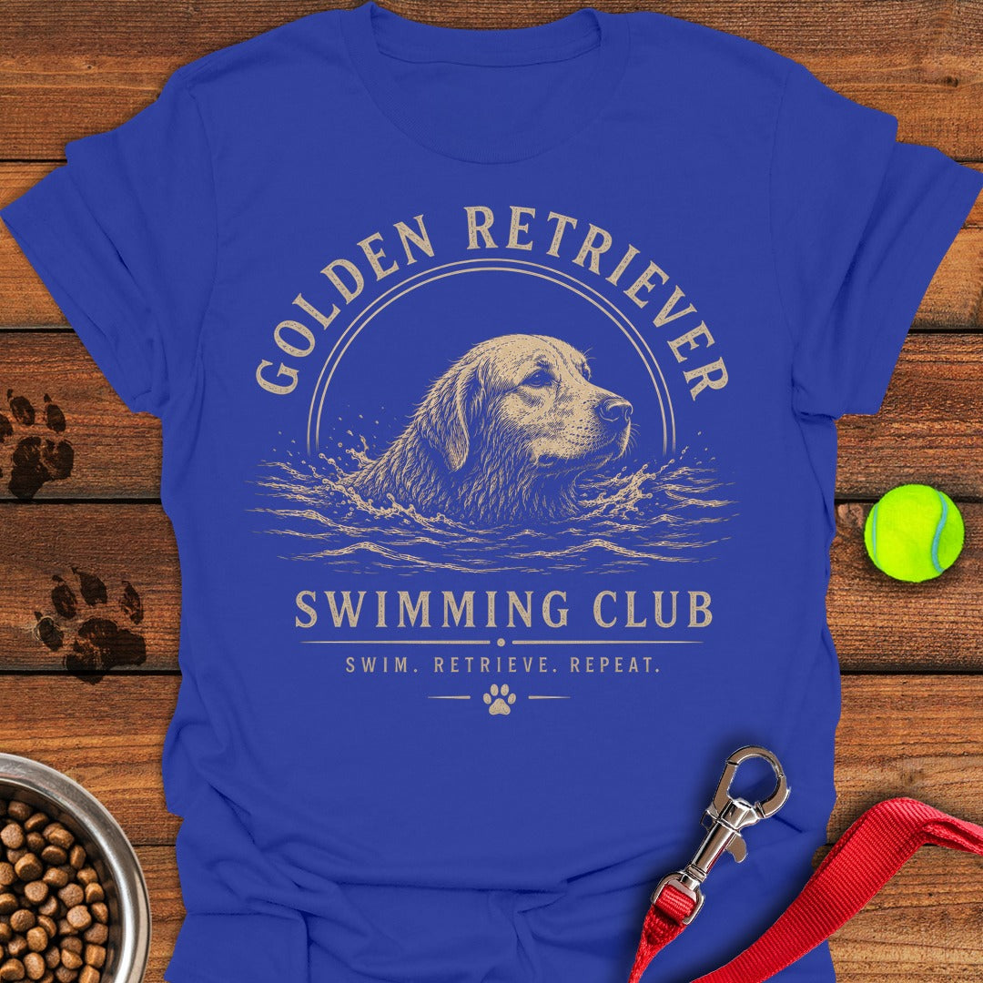 Golden Retriever Swimming Club Royal