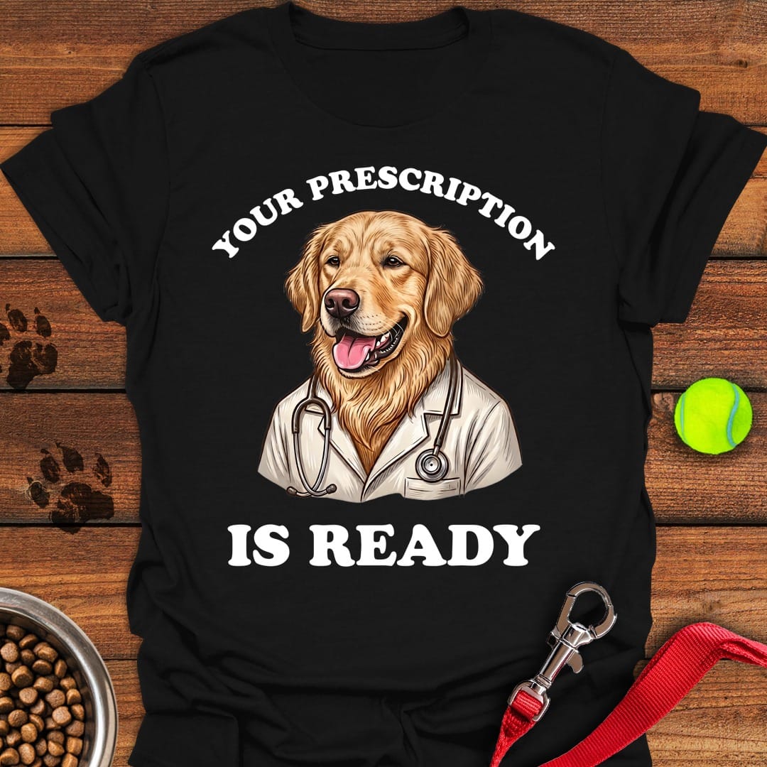 Golden Retriever Therapy Black