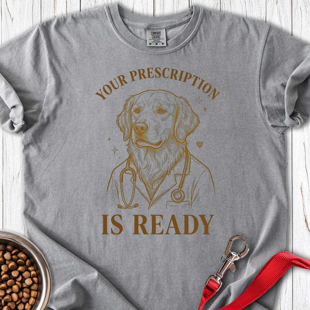Golden Retriever Therapy Grey