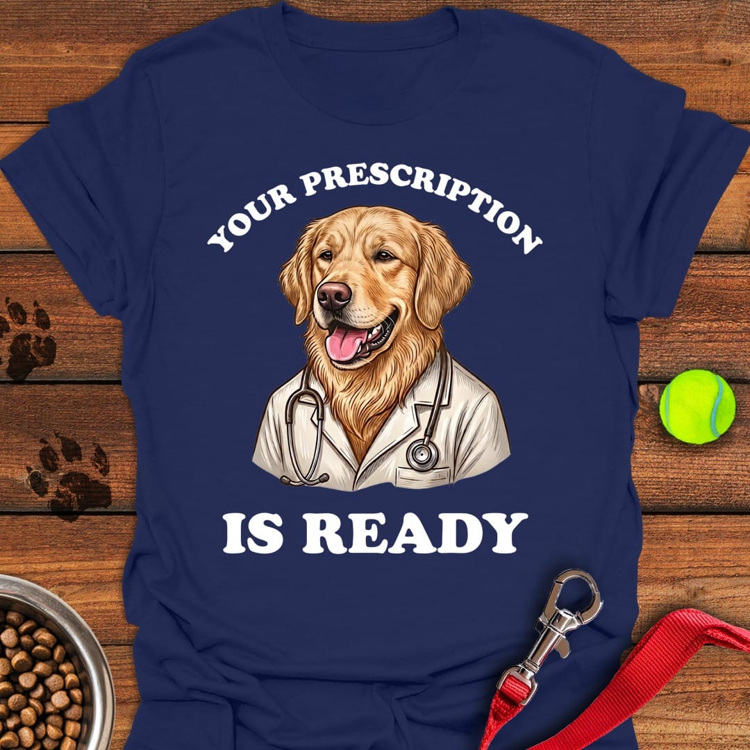 Golden Retriever Therapy Navy