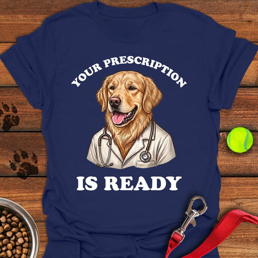 Golden Retriever Therapy Navy