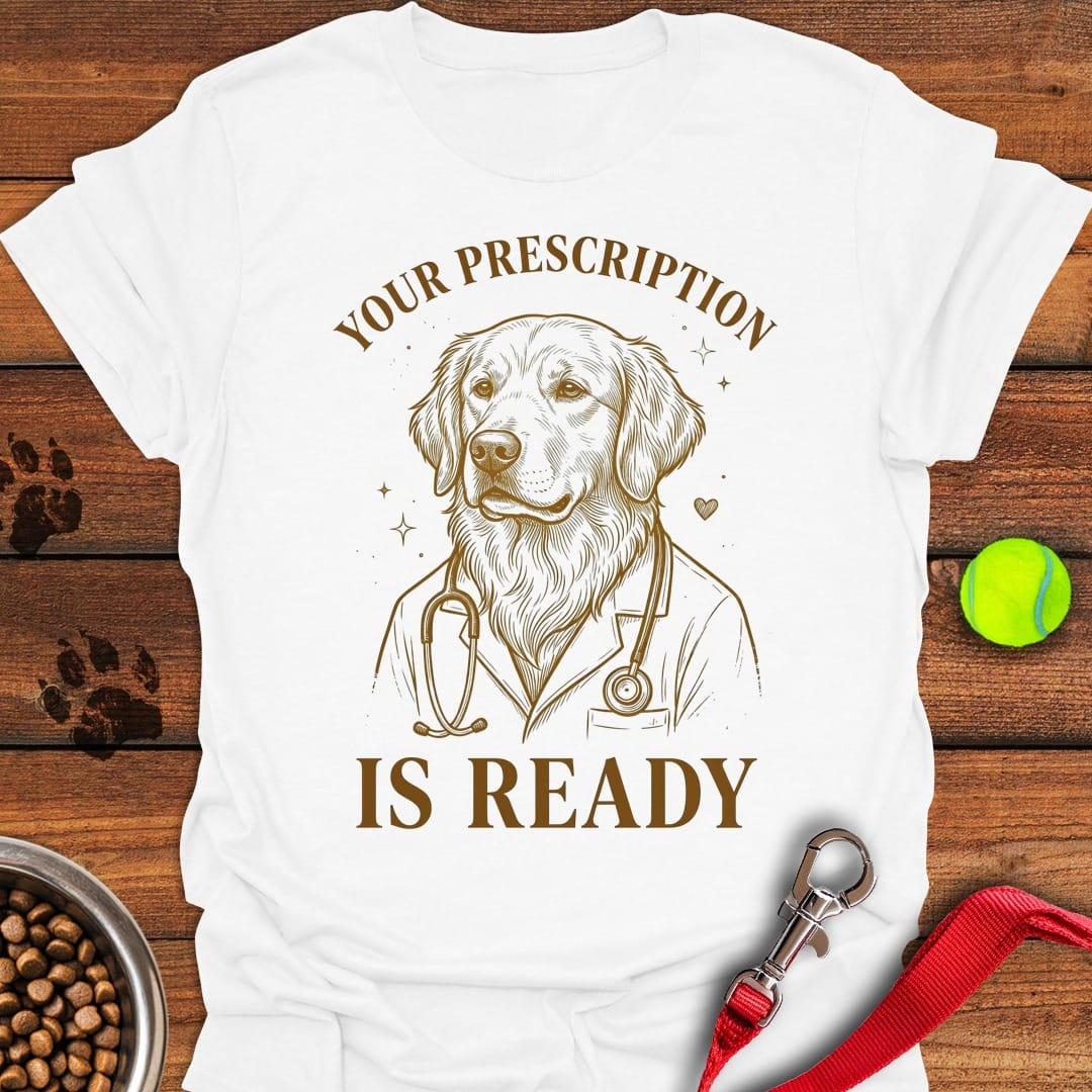 Golden Retriever Therapy White