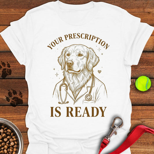 Golden Retriever Therapy White