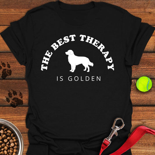 Golden Retriever Therapy Black
