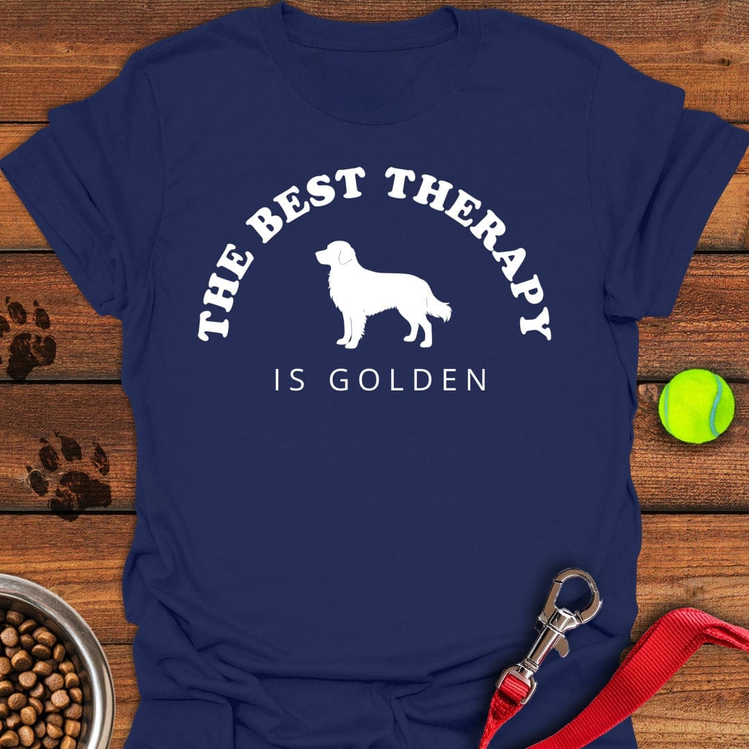 Golden Retriever Therapy Navy