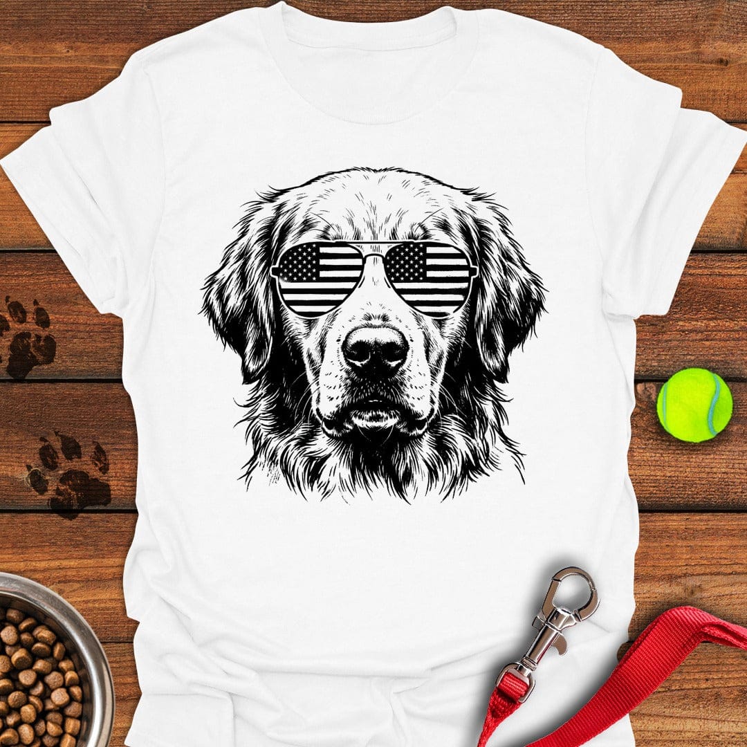 Golden Retriever USA White