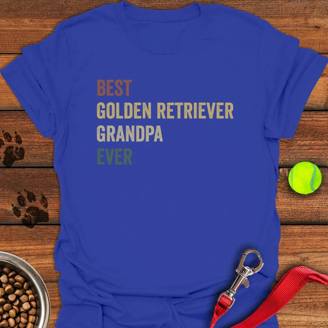 Golden Retriever Grandpa T-Shirt