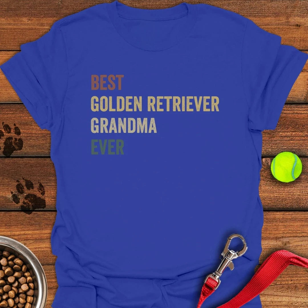 Golden Retriever Grandma T-Shirt