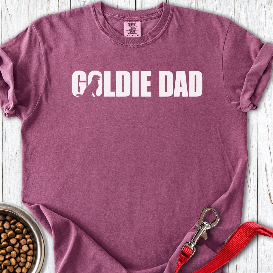Goldie Dad Premium Tee Berry