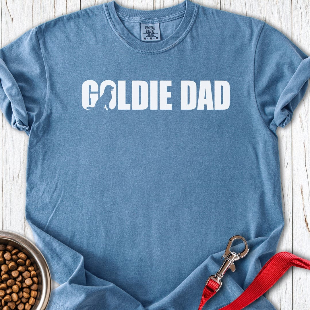 Goldie Dad Premium Tee Blue Jean