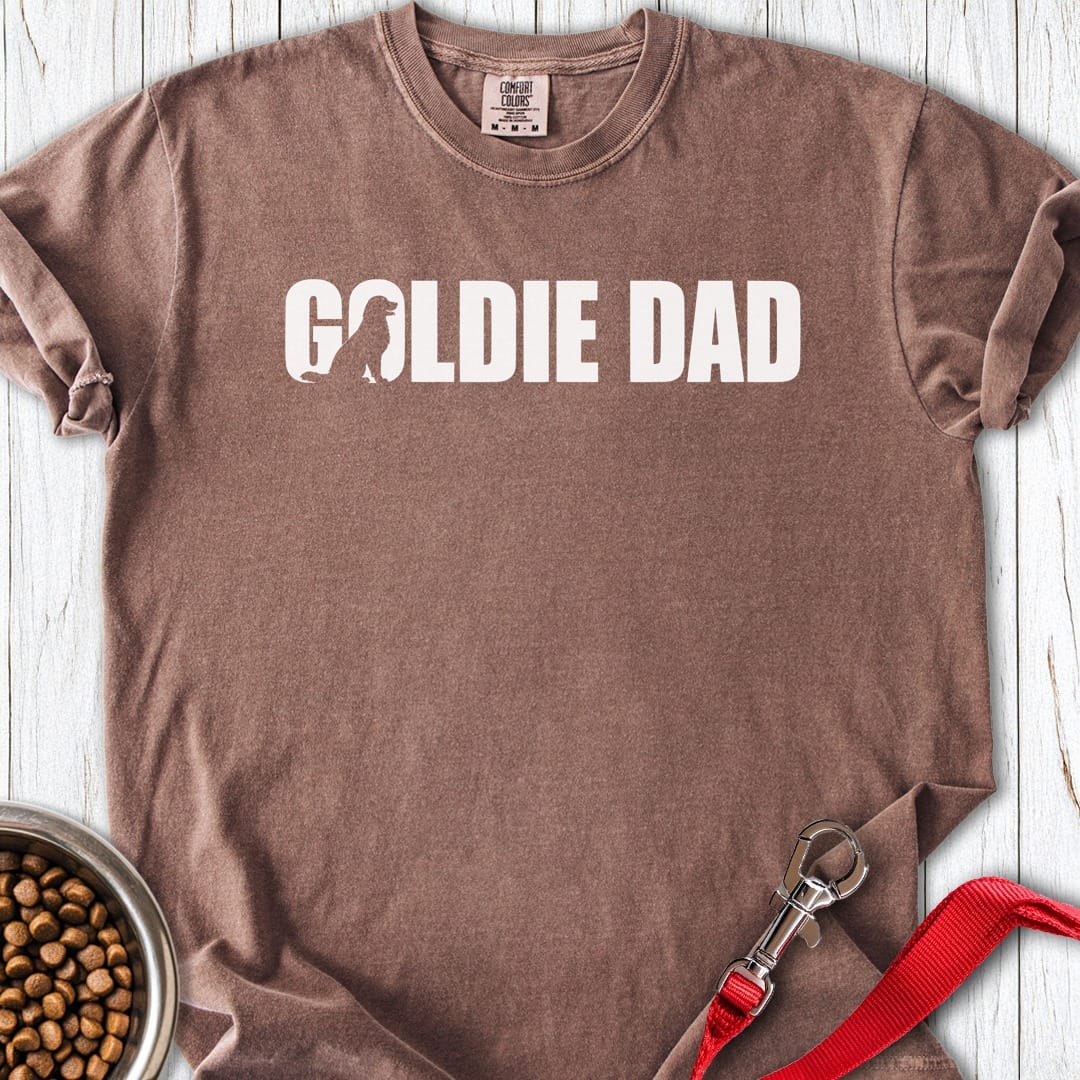 Goldie Dad Premium Tee Espresso