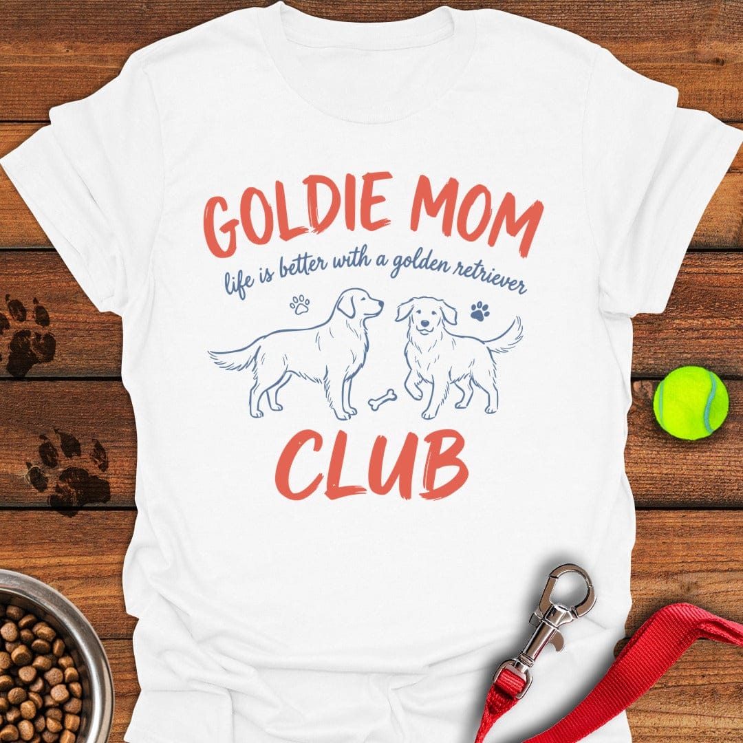 Goldie Mom Club White