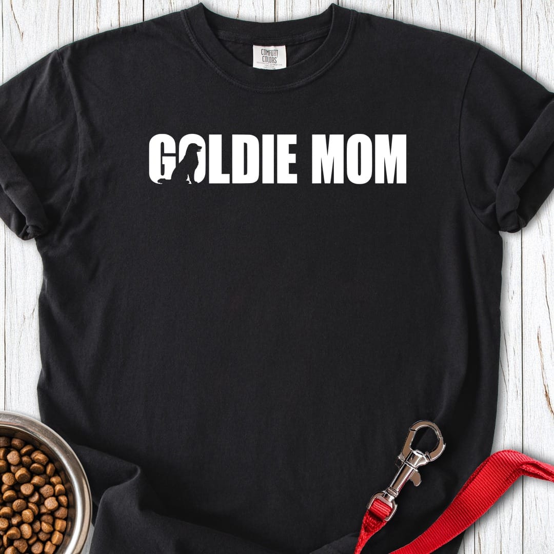 Goldie Mom Premium Tee Black