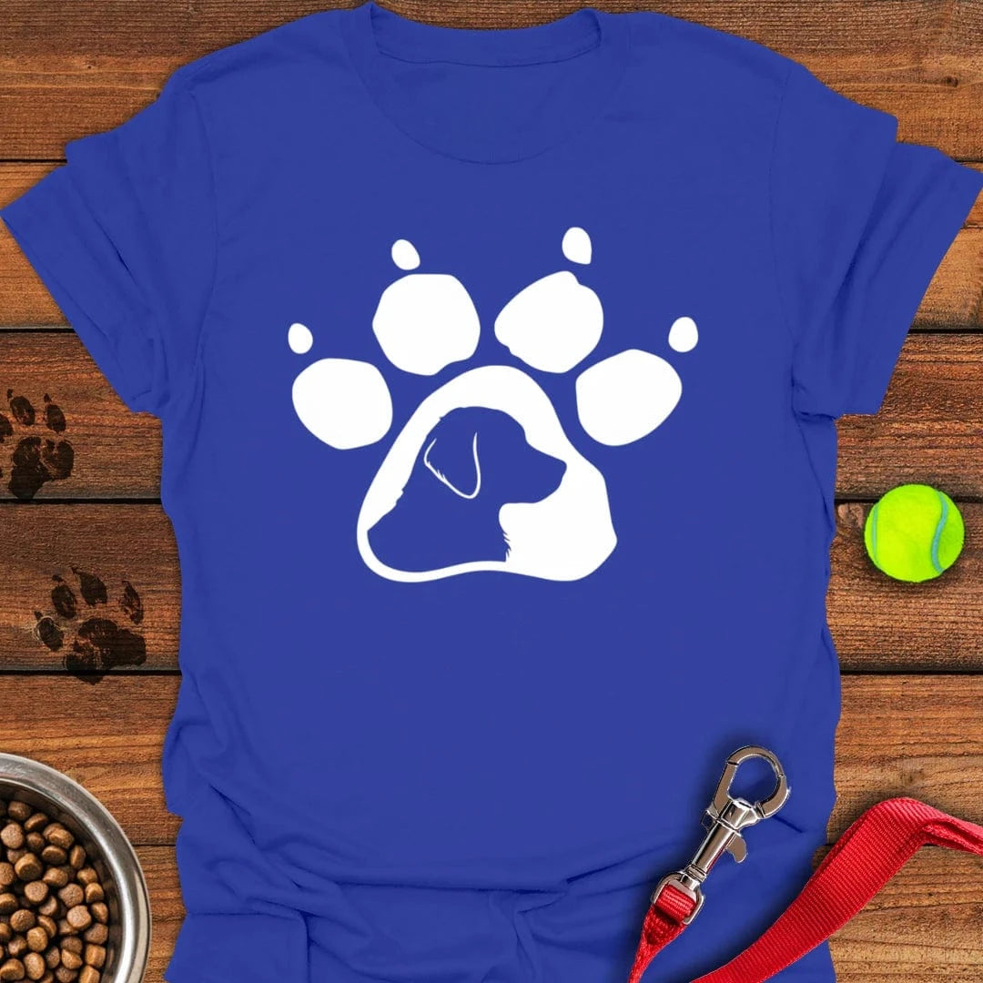 Golden Retriever Paw T-Shirt