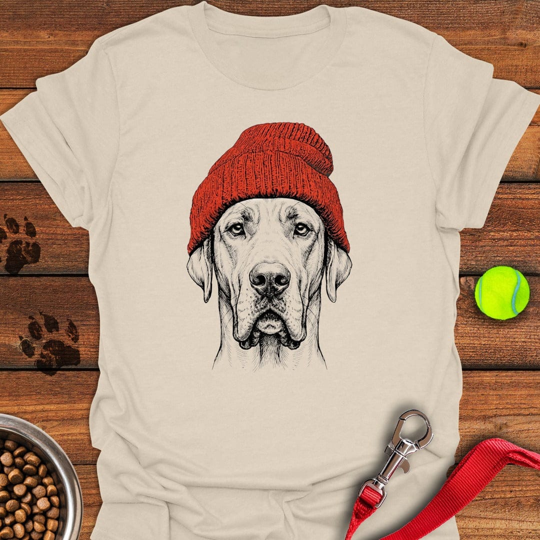Great Dane Beanie Natural