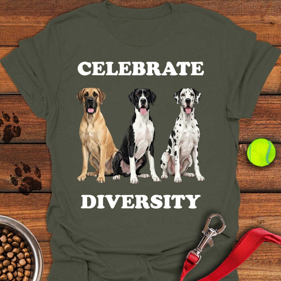 Great Dane Celebrate Diversity Military Green