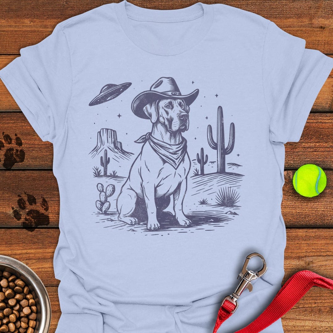 Great Dane Cowboy UFO Light Blue