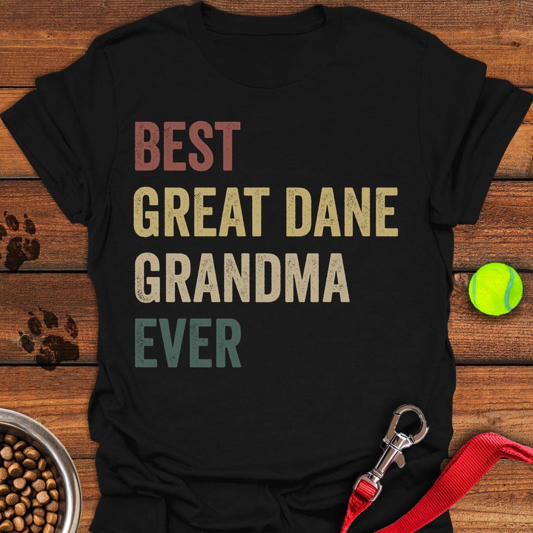 Great Dane Grandma Black