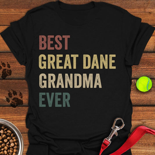 Great Dane Grandma Black