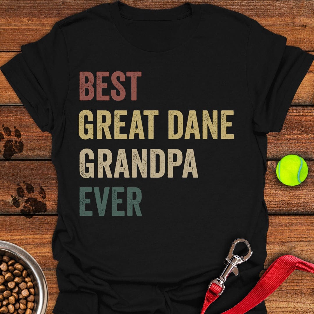 Great Dane Grandpa Black