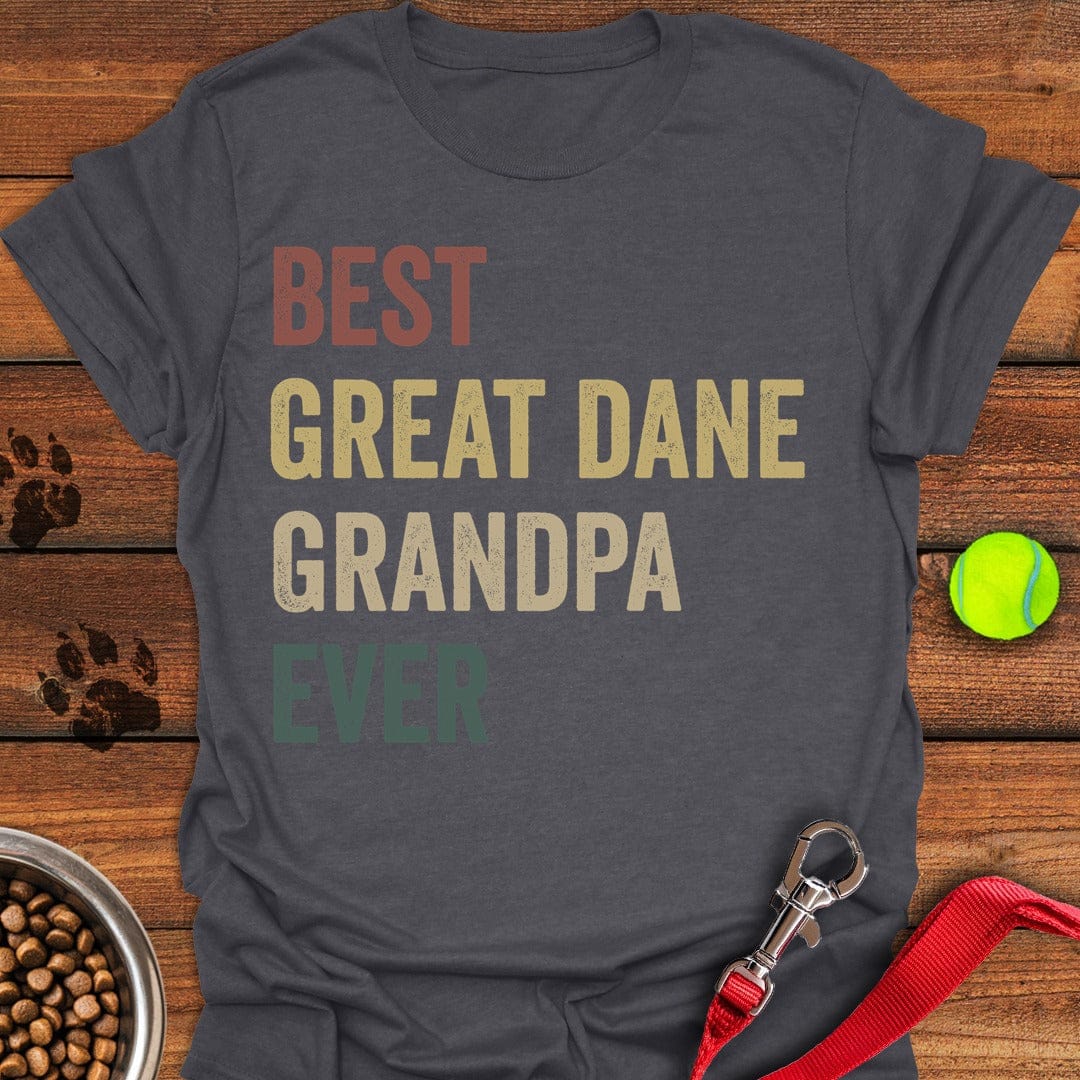 Great Dane Grandpa Dark Heather
