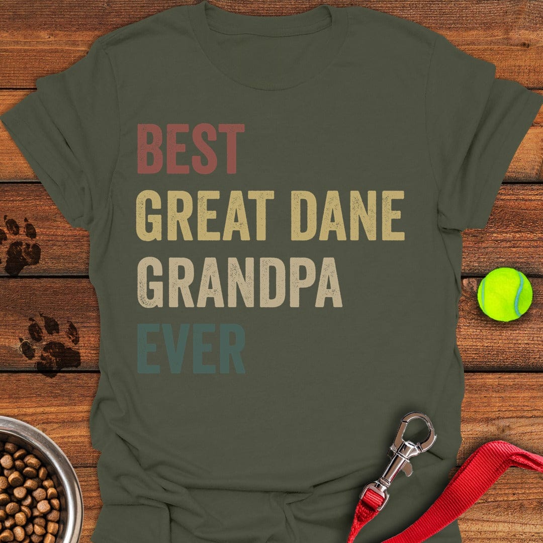 Great Dane Grandpa Military Green