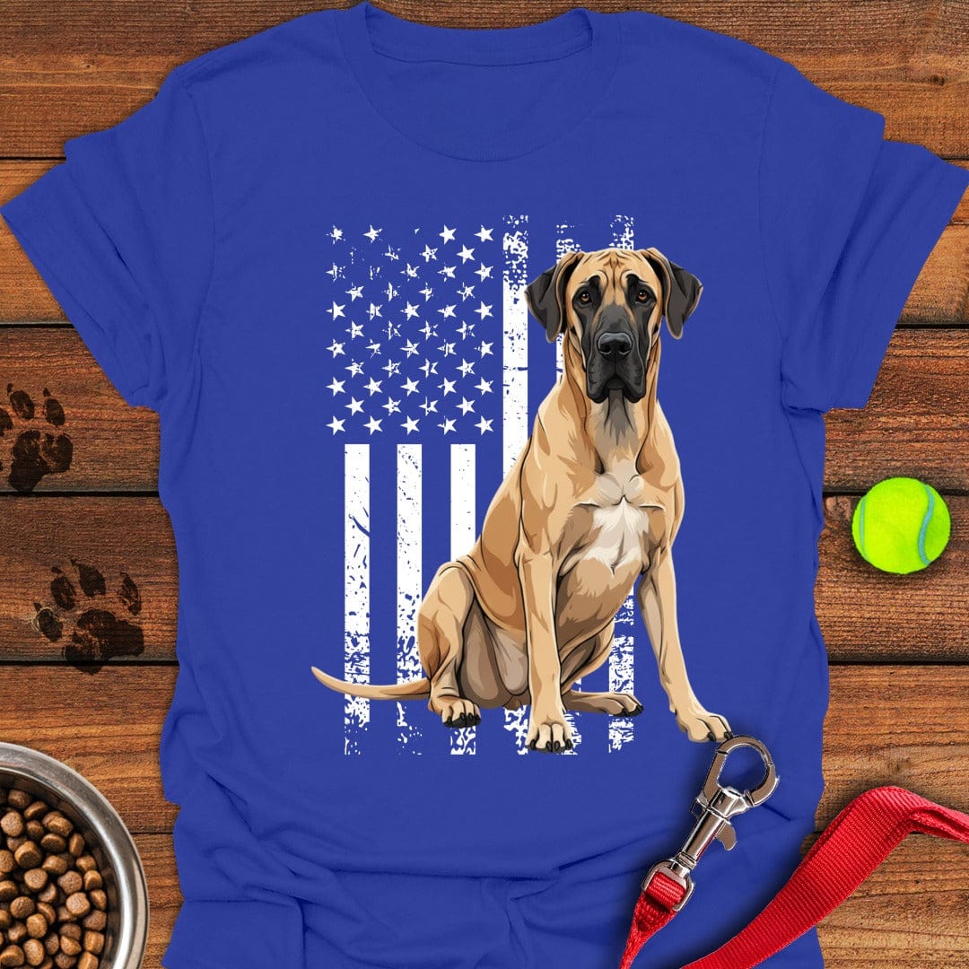 Great Dane US Flag Royal