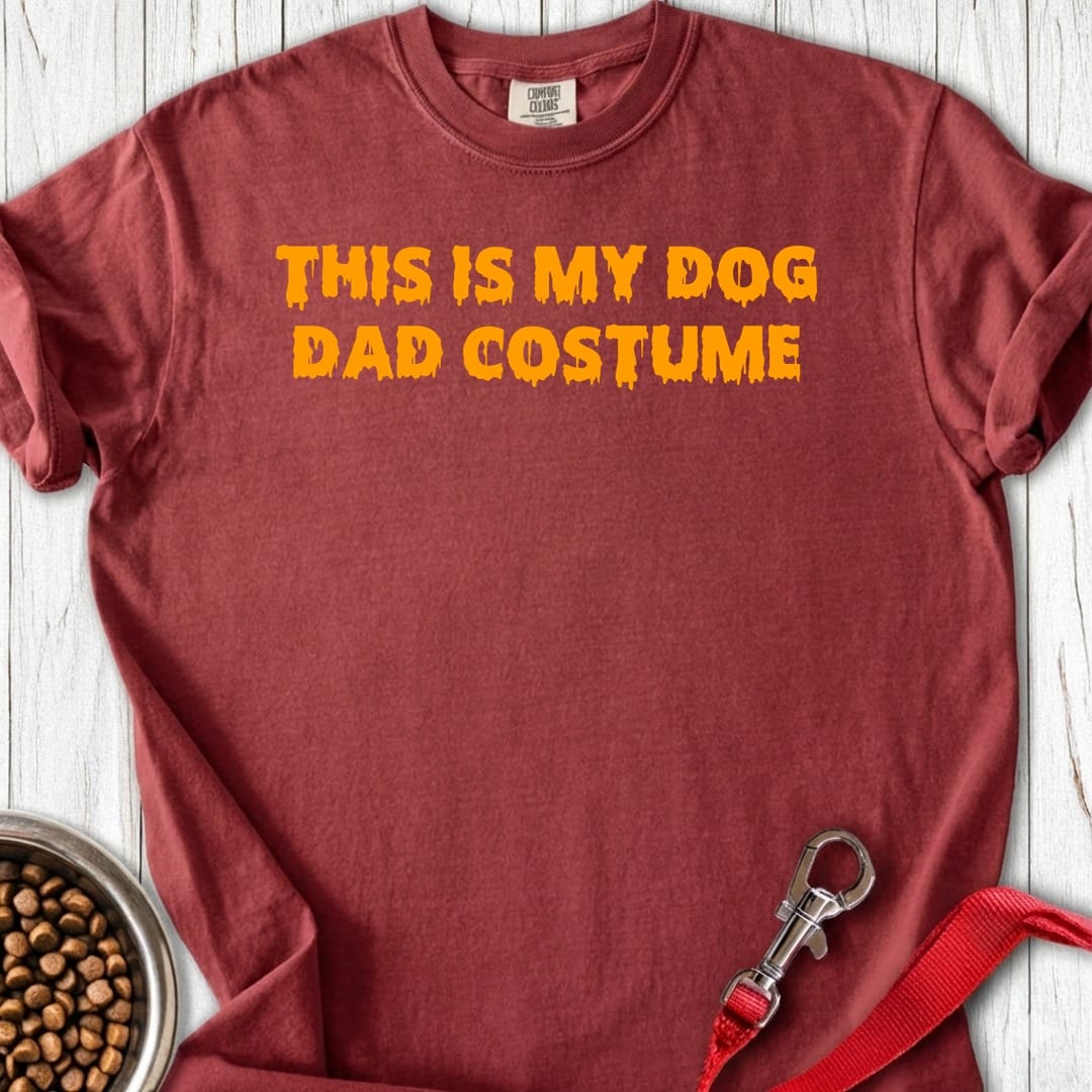 Halloween Dog Dad Premium Tee Brick