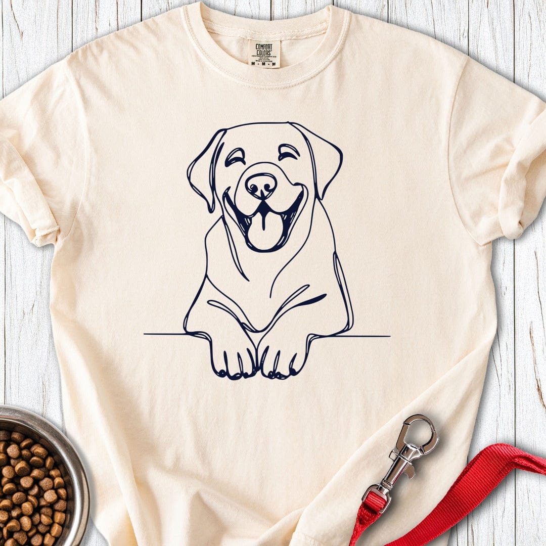 Happy Lab Premium Tee Ivory