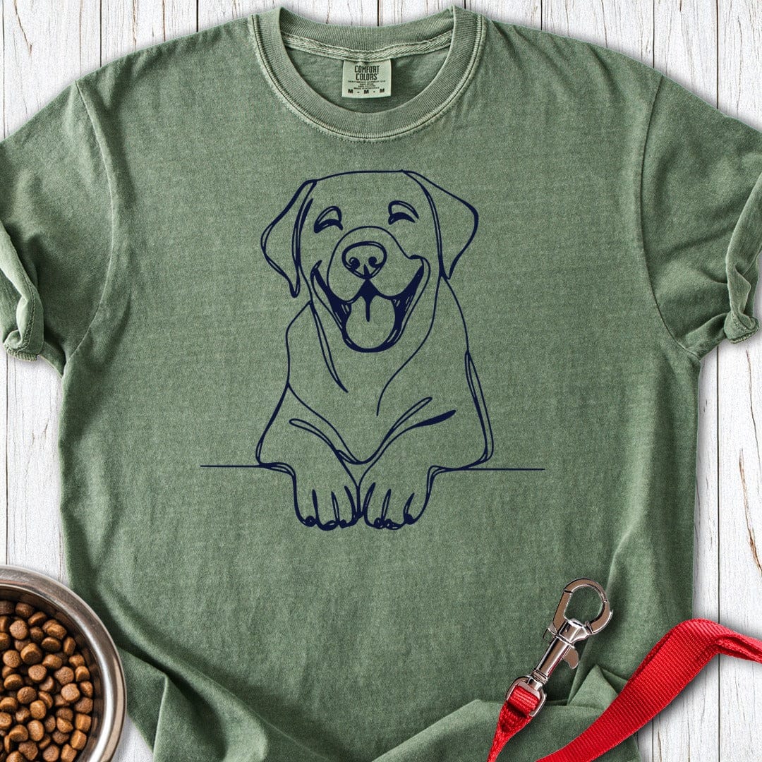 Happy Lab Premium Tee Moss