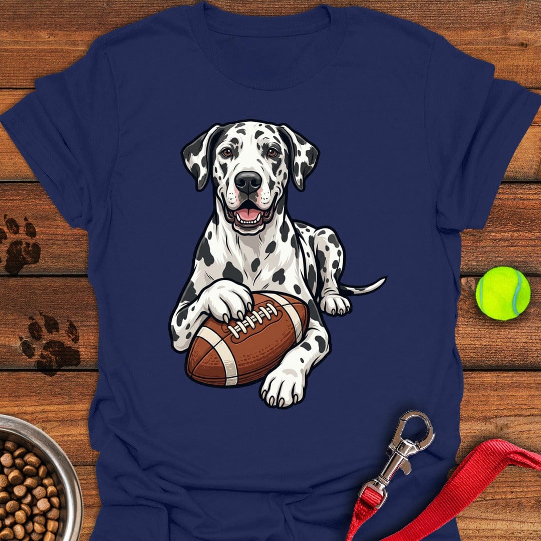 Harlequin Great Dane Football Navy