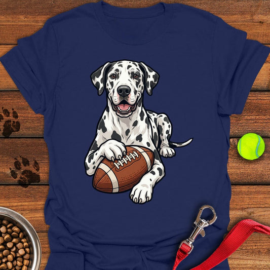 Harlequin Great Dane Football Navy