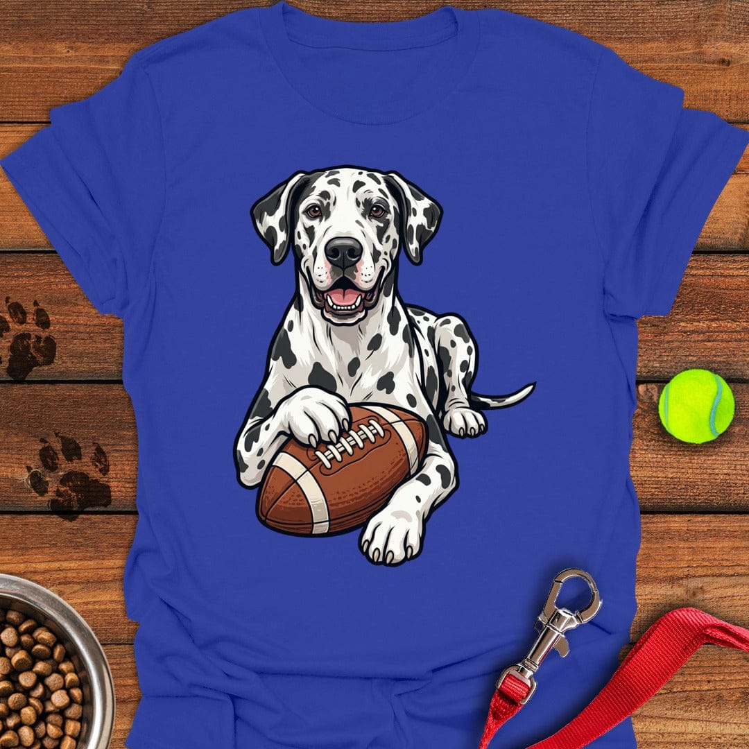 Harlequin Great Dane Football Royal