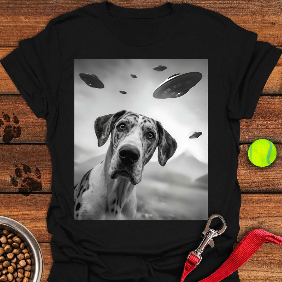 Harlequin Great Dane UFO Black
